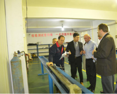 美国国民油井专家组来我公司进行技术交流